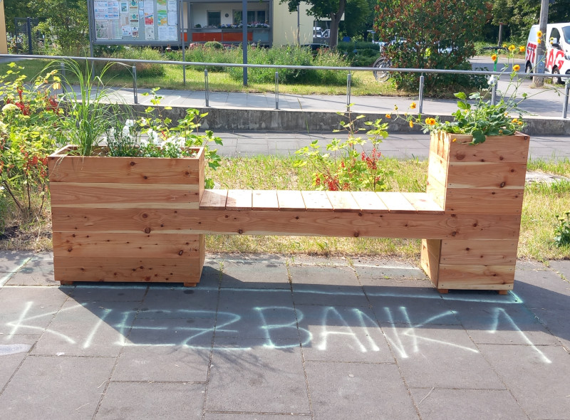 Eröffnungsfeier Kiezbänke
