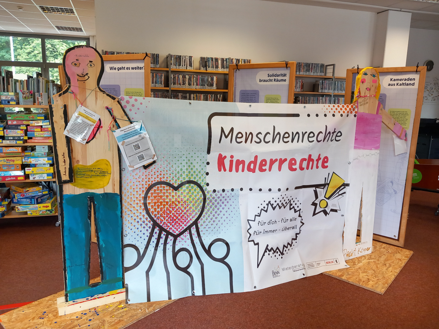 Menschenrechtsprojekt mit Willkommensklassen